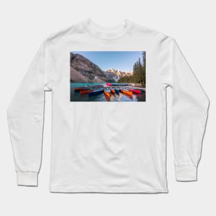 Banff Boat Dock Long Sleeve T-Shirt